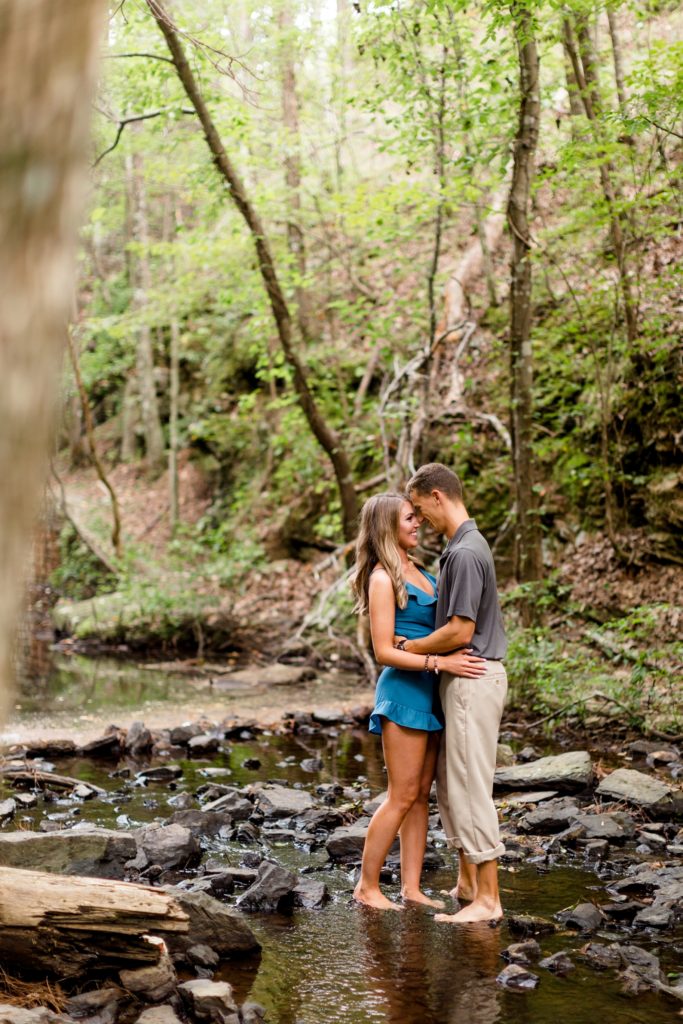 Mason + Karli: Engagement at Oak Mountain State Park - Katie James Blog